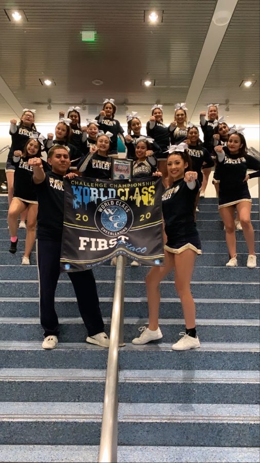The South El Monte representatives of the World Class Cheer Champions