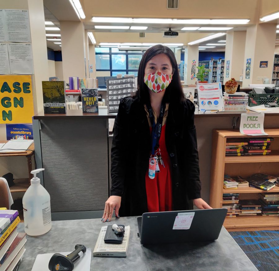 Ms. Chan, The South El Monte Librarian.
