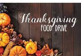 Thanksgiving food drive