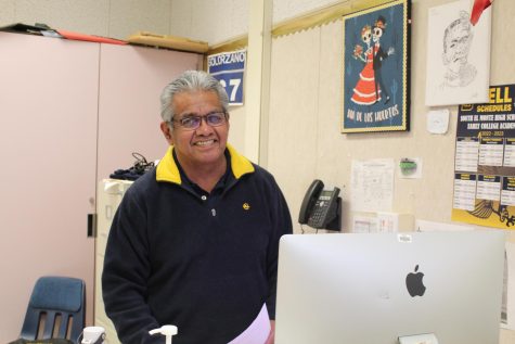 Pictured, Mr. Carlos Solorzano, Spanish teacher at South El Monte High School 